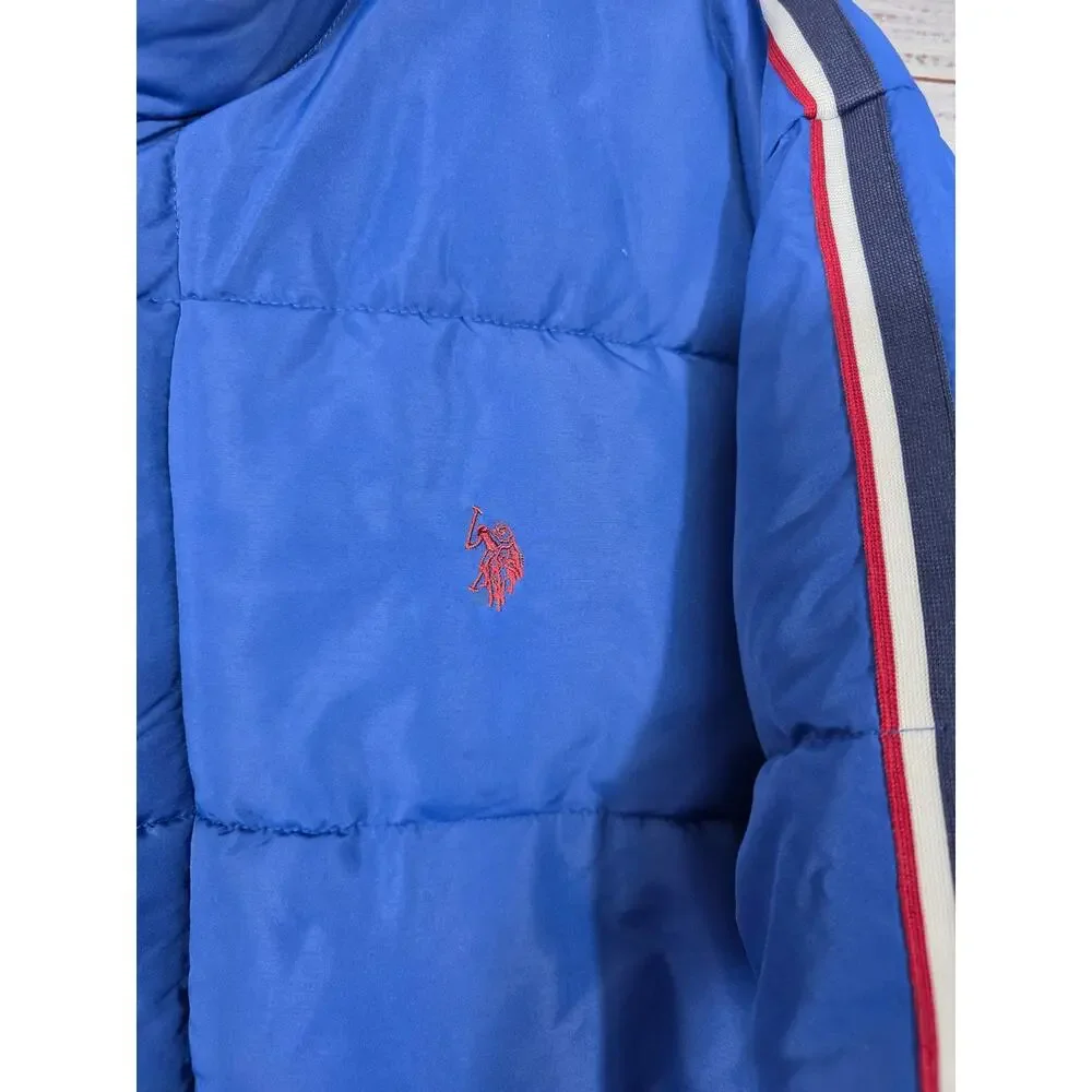 U.S. POLO ASSN. Men's Stripe Puffer jacket men's 3XL